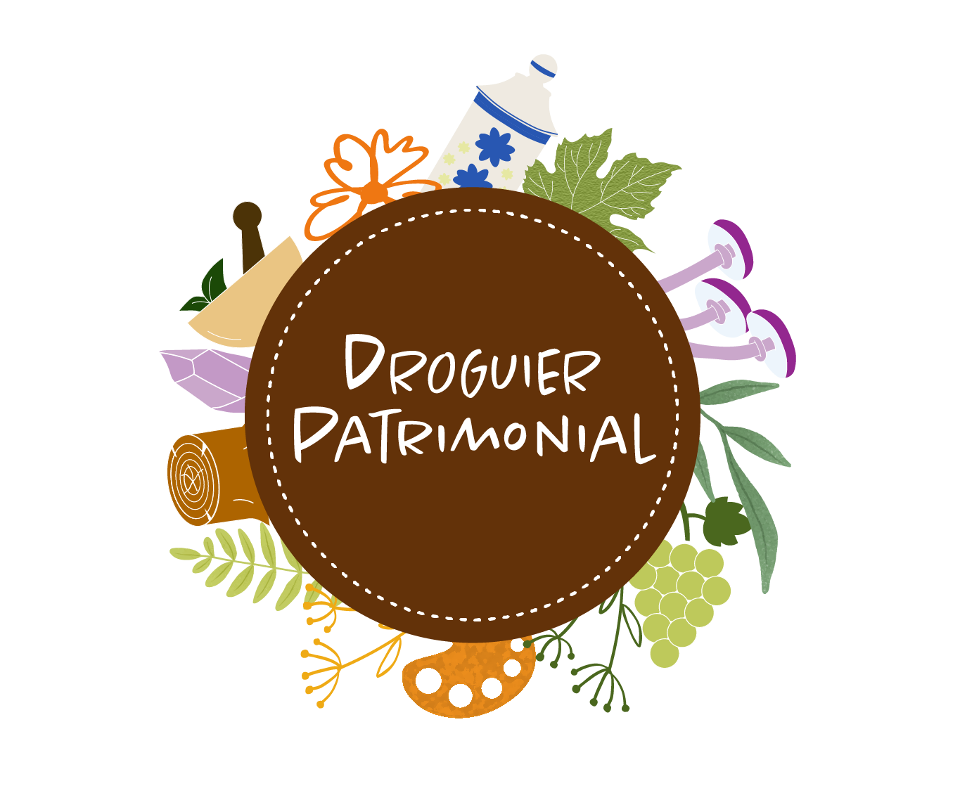 Logo du Droguier Patrimonial de la Faculté de Pharmacie